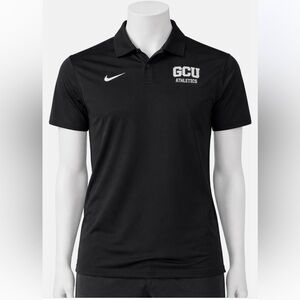 Nike Dri-FIT GCU Athletics Polo Shirt Black Short Sleeve Men’s Medium
